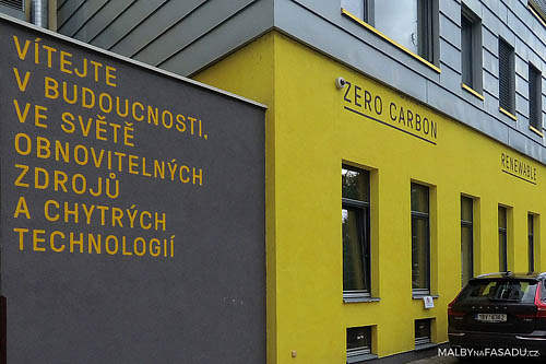 Malba nápisů na stěnu, Brno