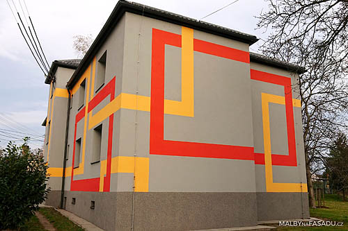 Celoplošná malba domu, Ostrava